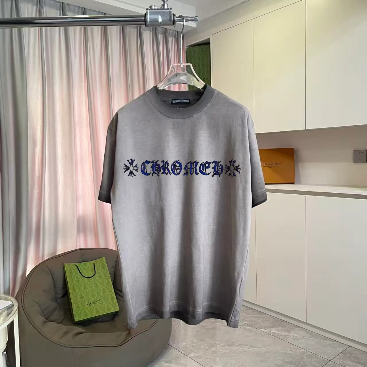 ch *2026 New Arrival t g Same Style Size：S M L XL XXL ：White Purple Gray